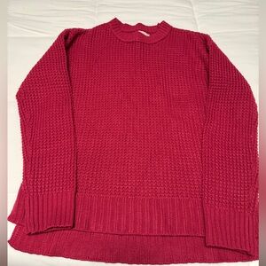 SO sweater red/ pink womens size S